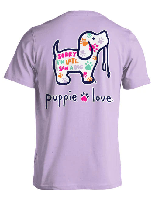Puppie Love Sorry I’m Late Pup Tee