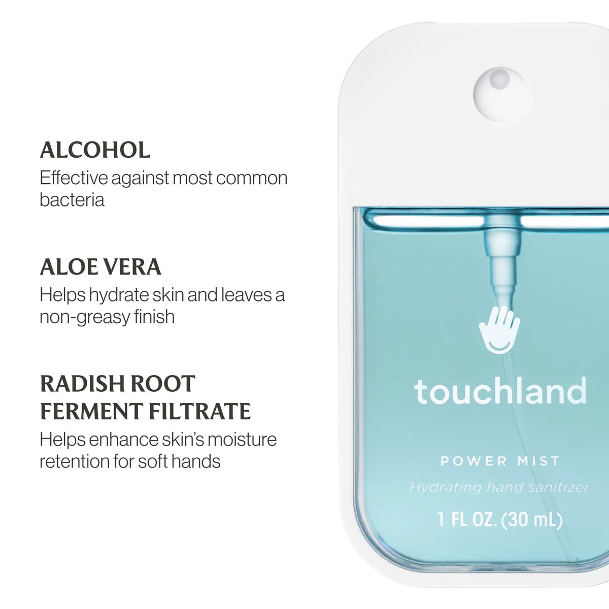 Touchland Hand Sanitizer - Frosted Mint
