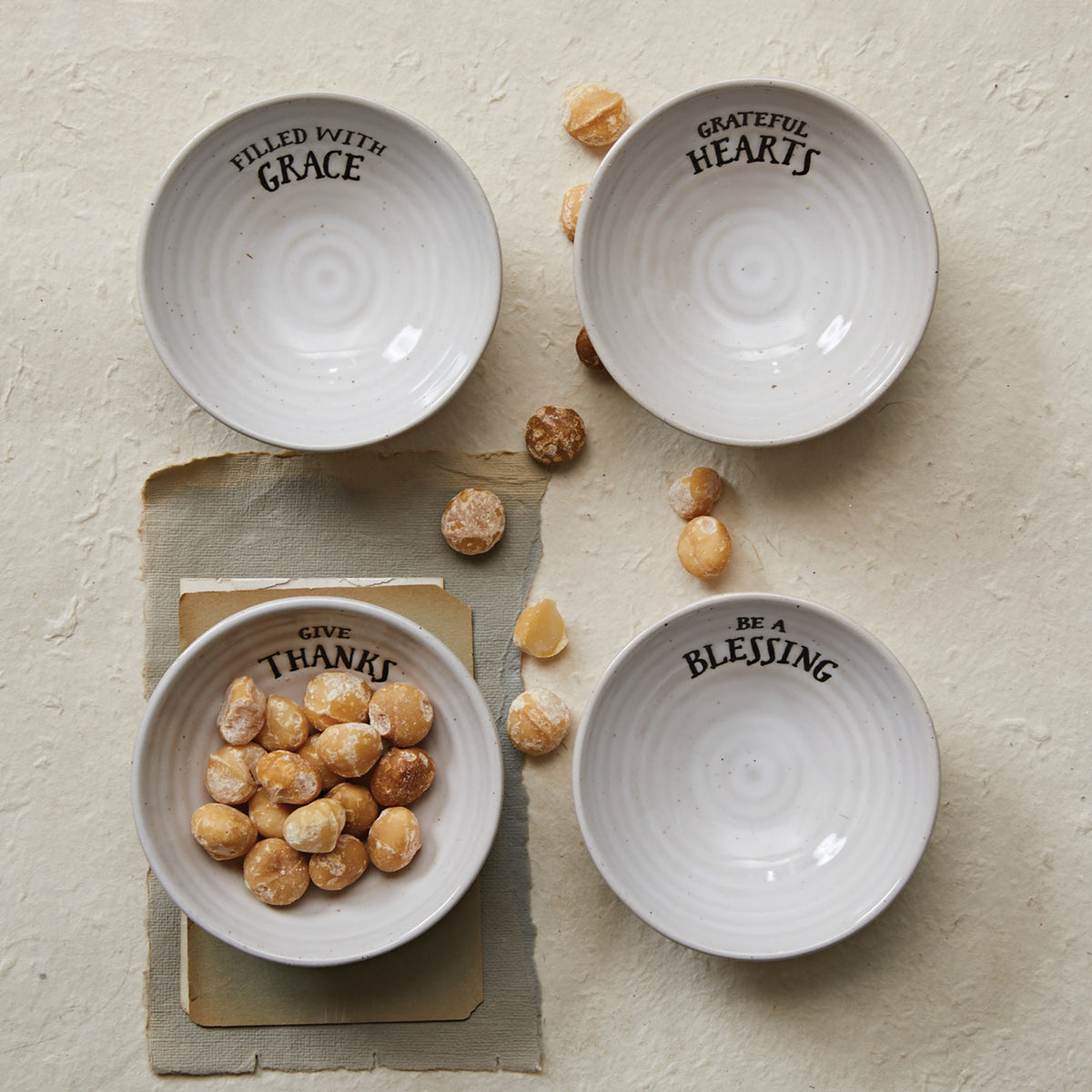 Stoneware Bowl - 4 Styles