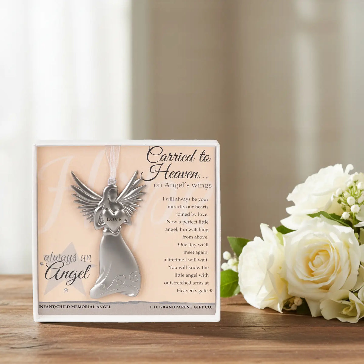 Infant Loss or Miscarriage Memorial Angel Ornament