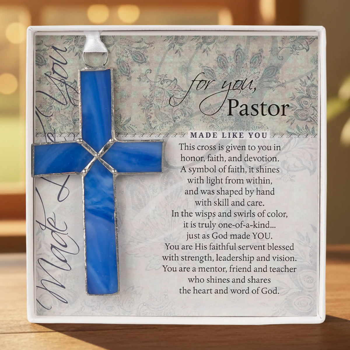 Pastor Appreciation Gift Cross