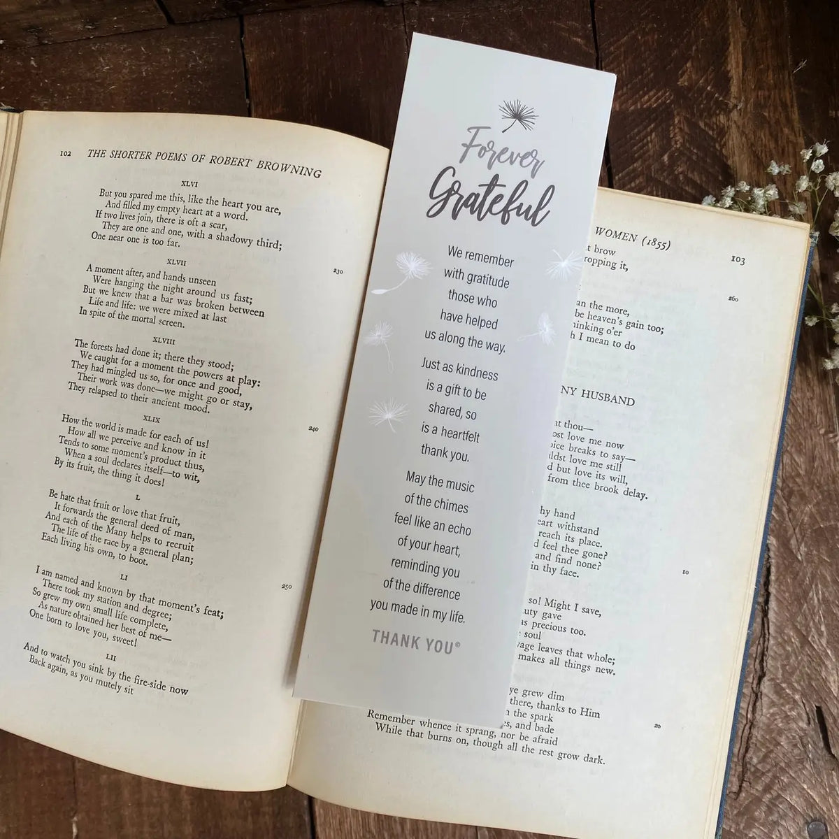 Forever Grateful Wind Chime