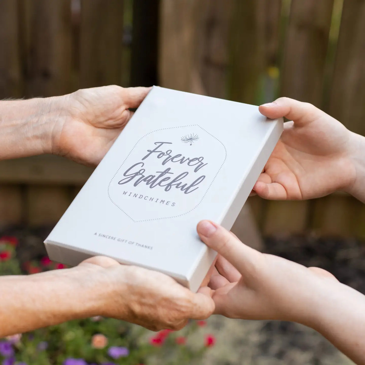 Forever Grateful Wind Chime
