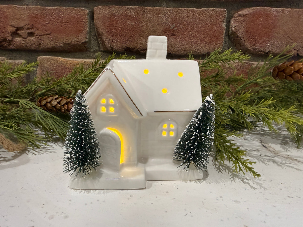 Lighted Holiday Houses - 3 Styles