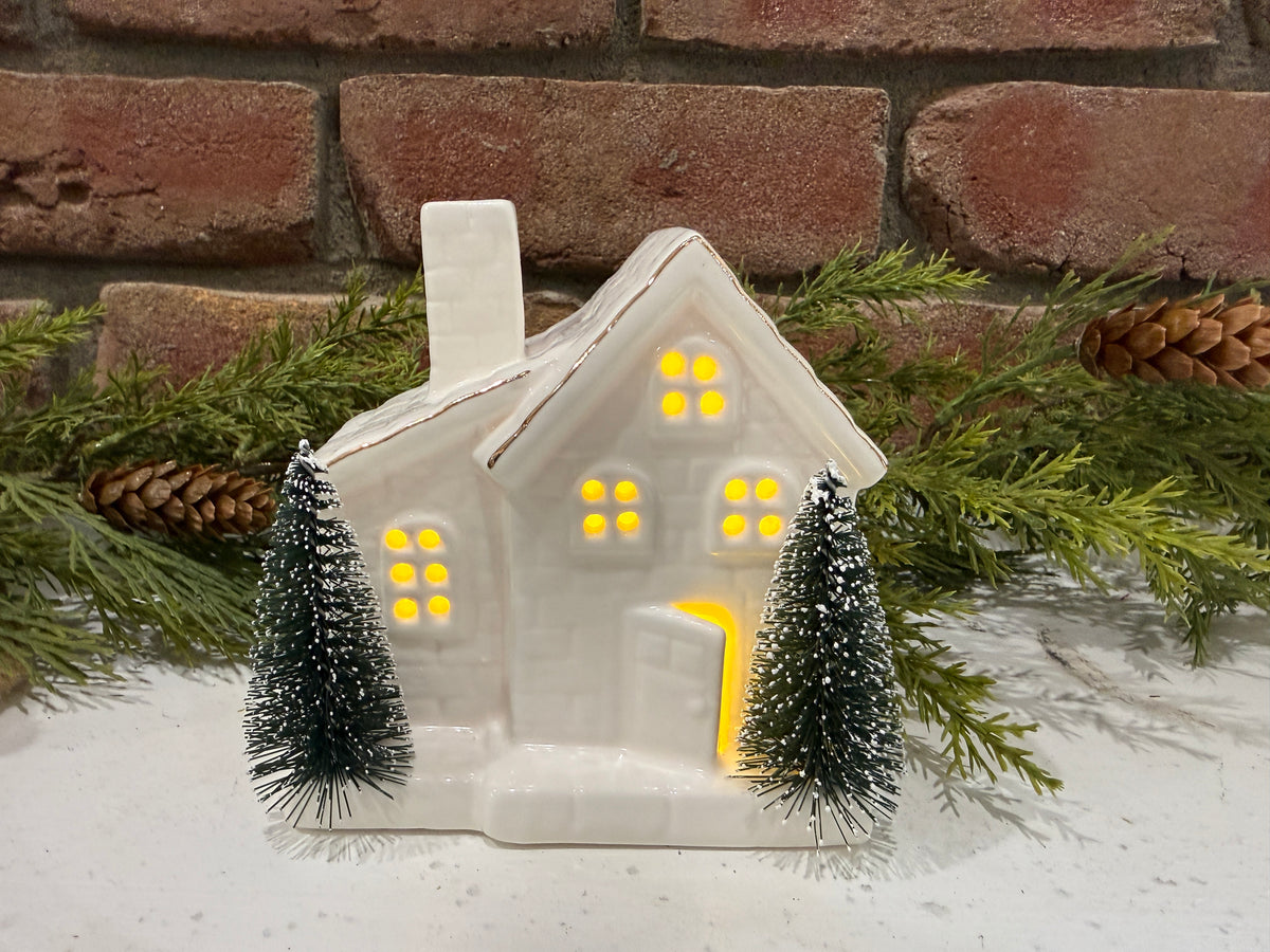 Lighted Holiday Houses - 3 Styles