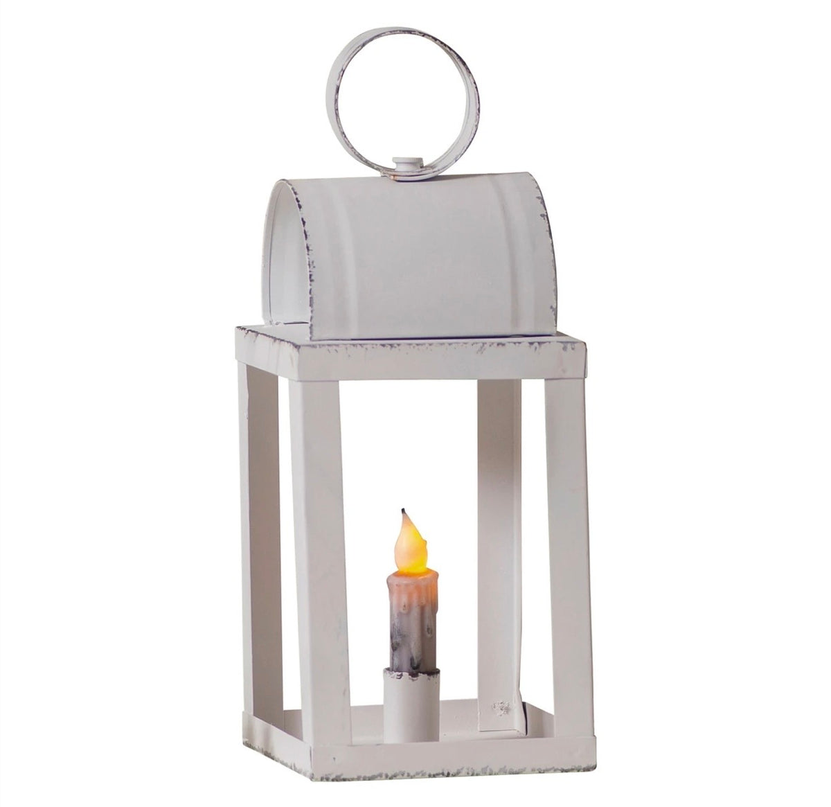 Keeping Room Lantern - Rustic White