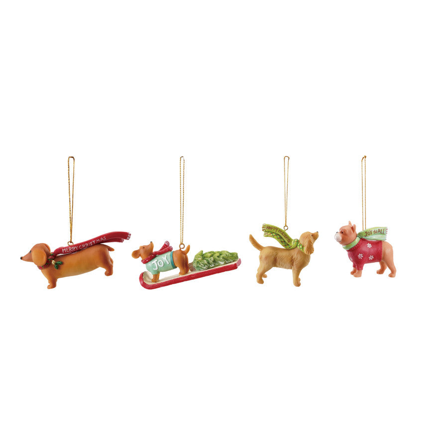 Dog Ornament - 4 Styles