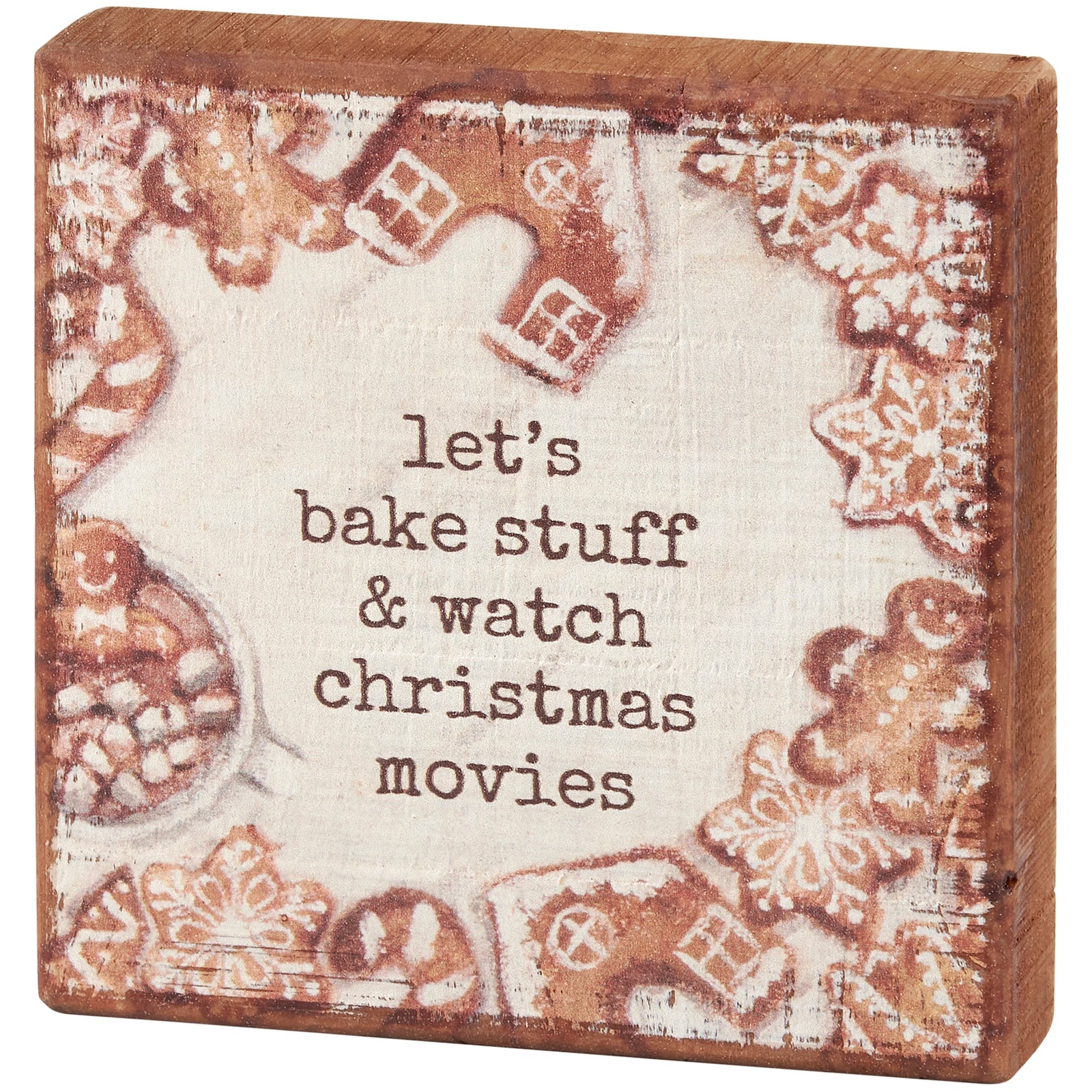 Let’s Bake Stuff Block Sign
