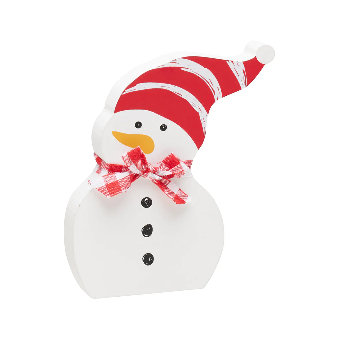 Red &amp; White Snowman