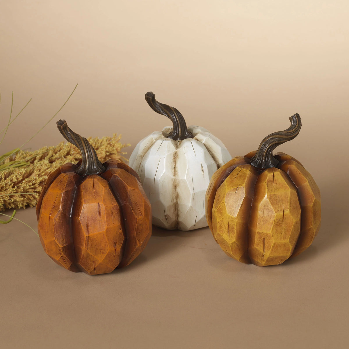 Harvest Round Pumpkins - 3 Styles