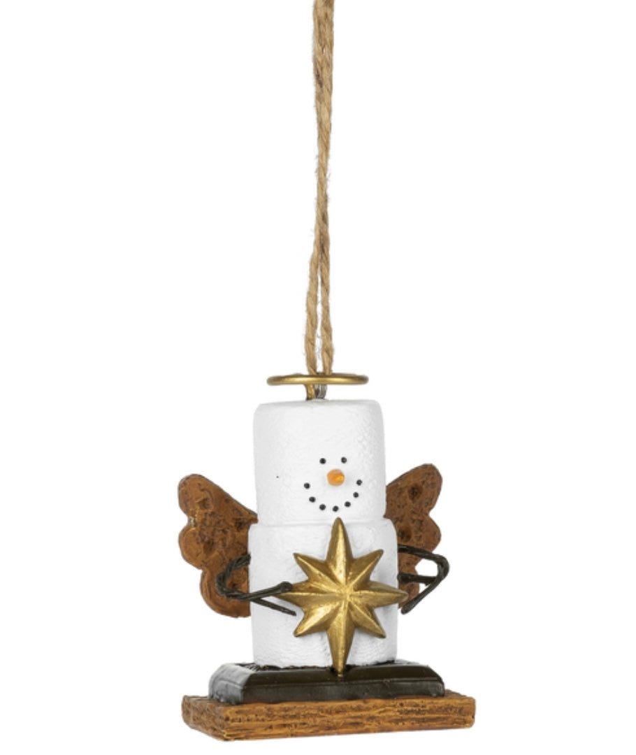 S’mores Angel Ornament