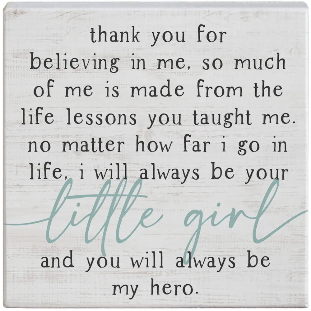 Your Little Girl Gift-A-Block