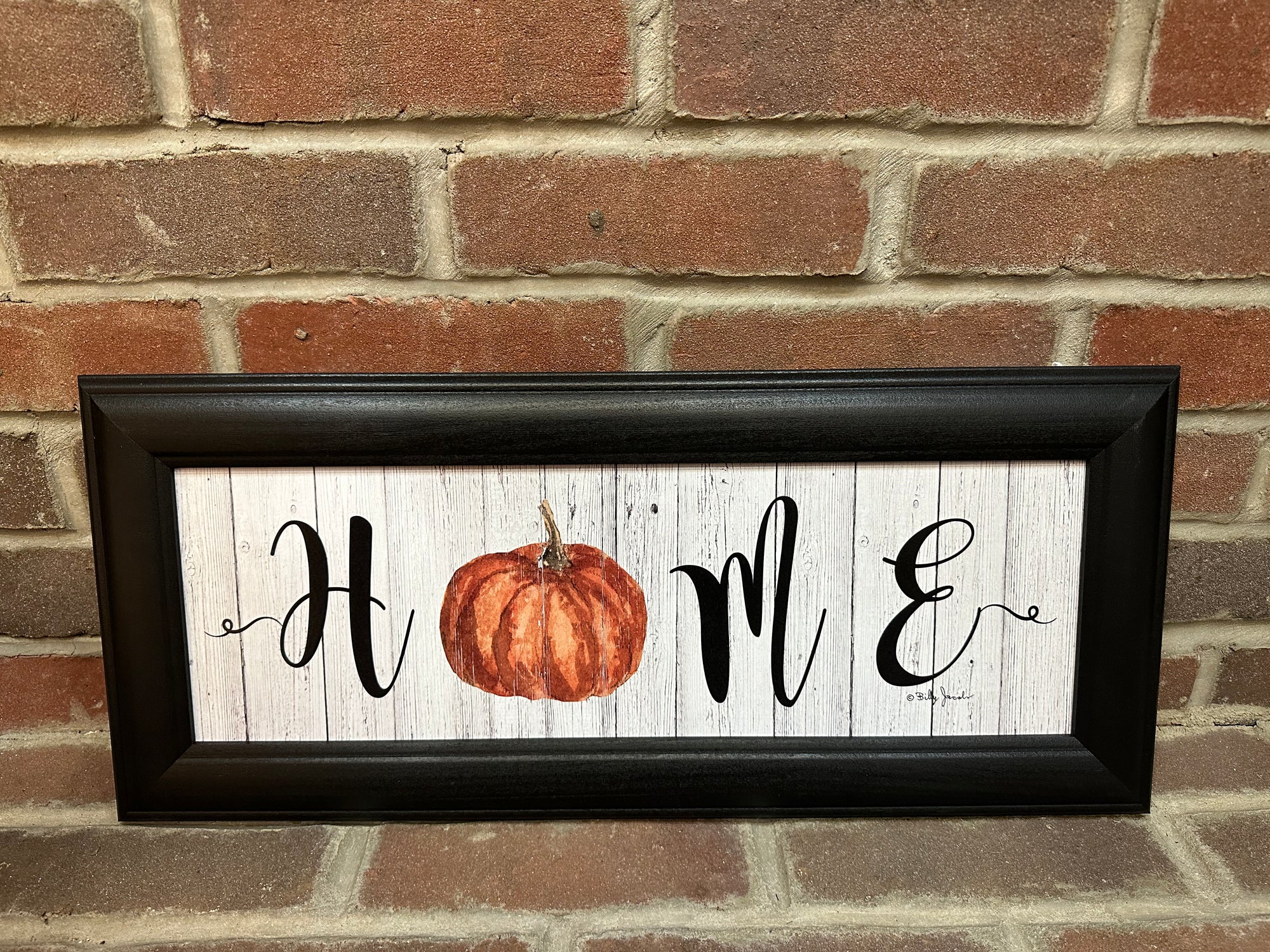 Home Fall Framed Print
