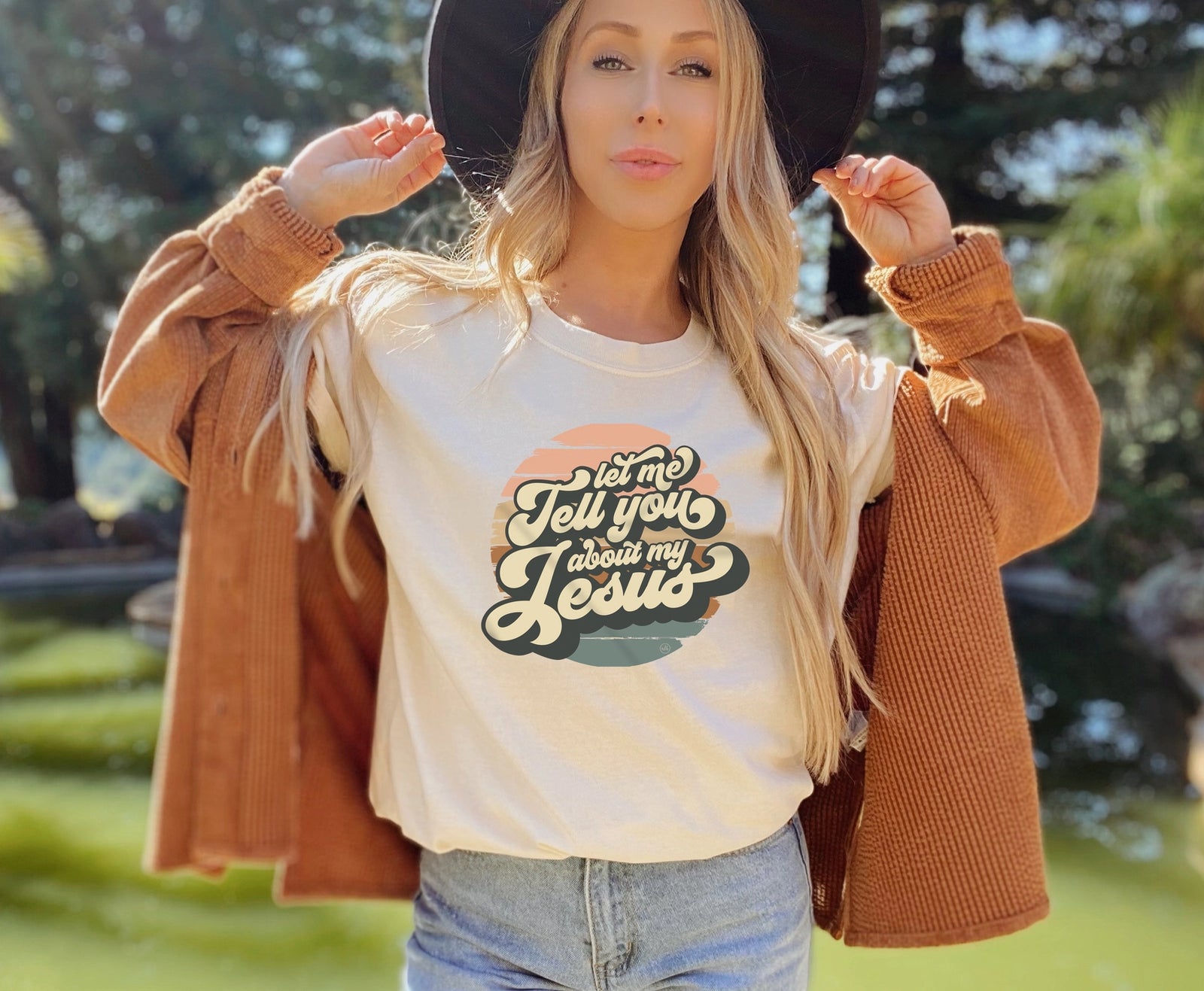 Let Me Tell You About My Jesus Graphic Tee