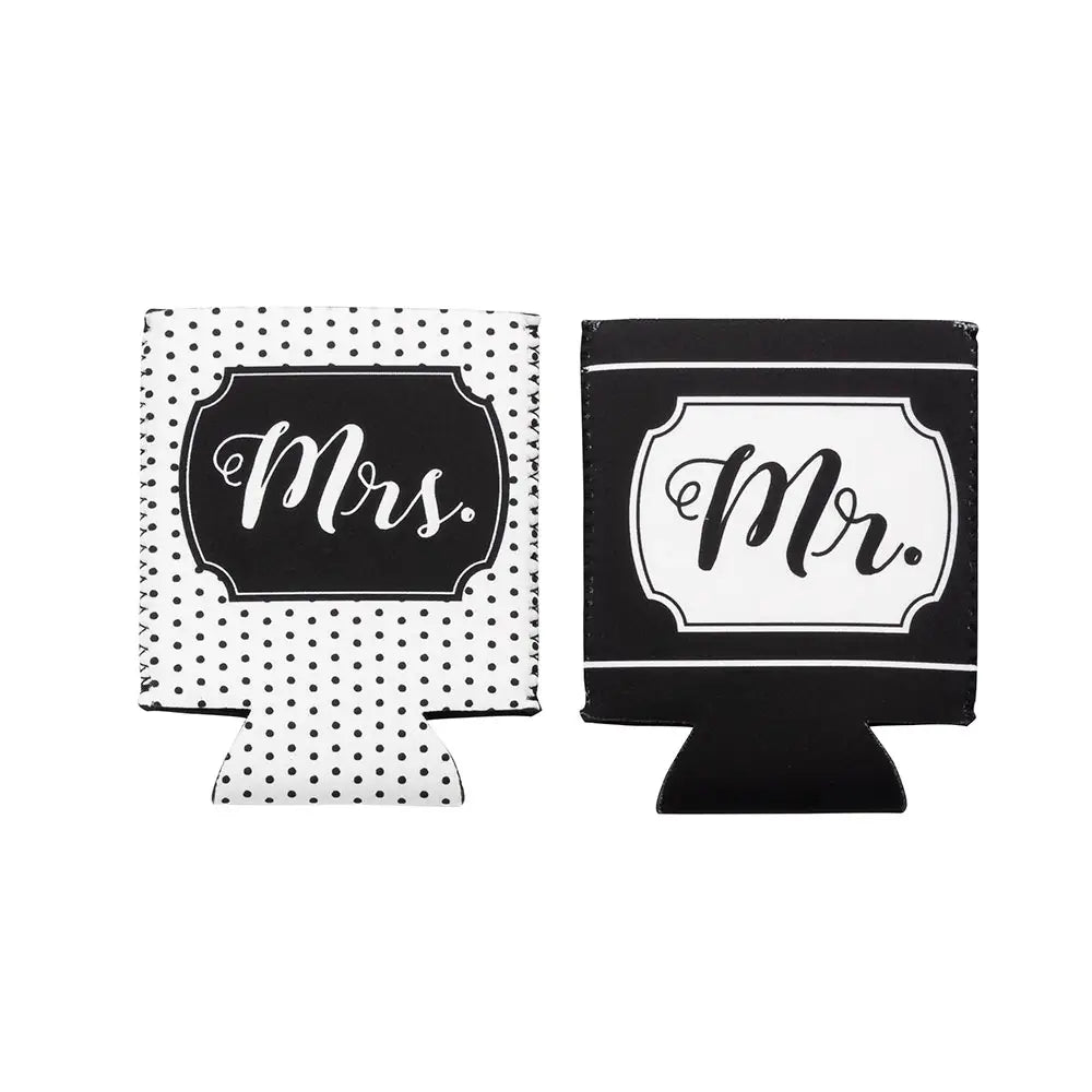 Mr &amp; Mrs Drink Sleeve Set