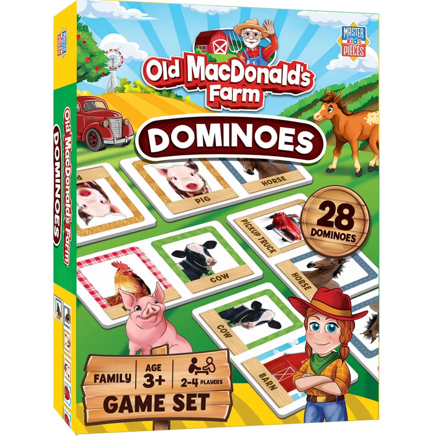 Old McDonald’s Farm Picture Dominoes