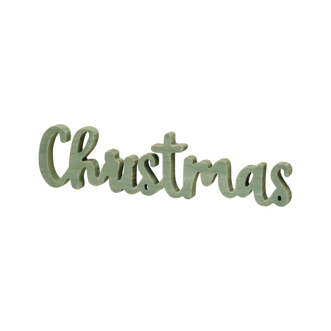 Christmas Word Cutout