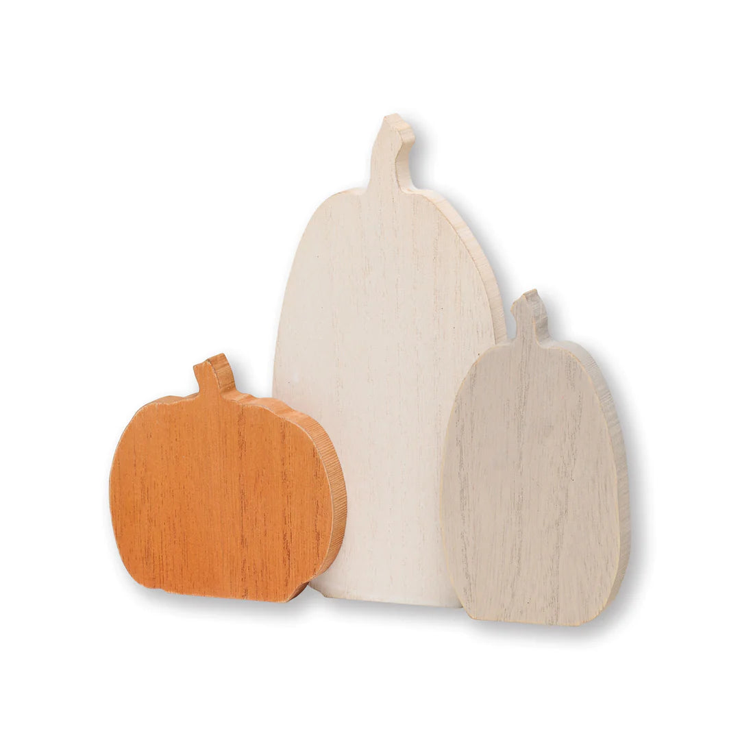 Orange Wash Pumpkin Trio