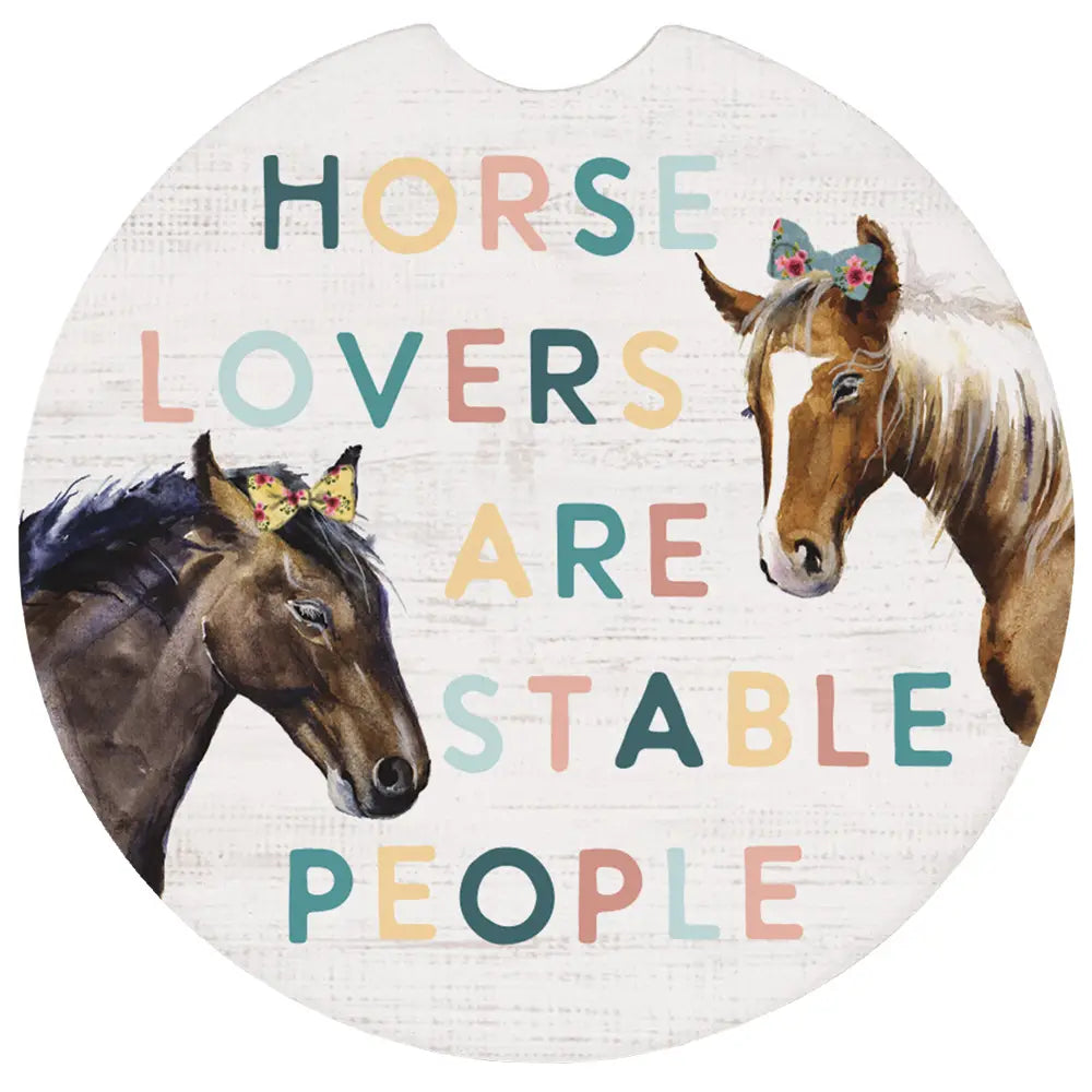 Horse Lovers Car Coaster