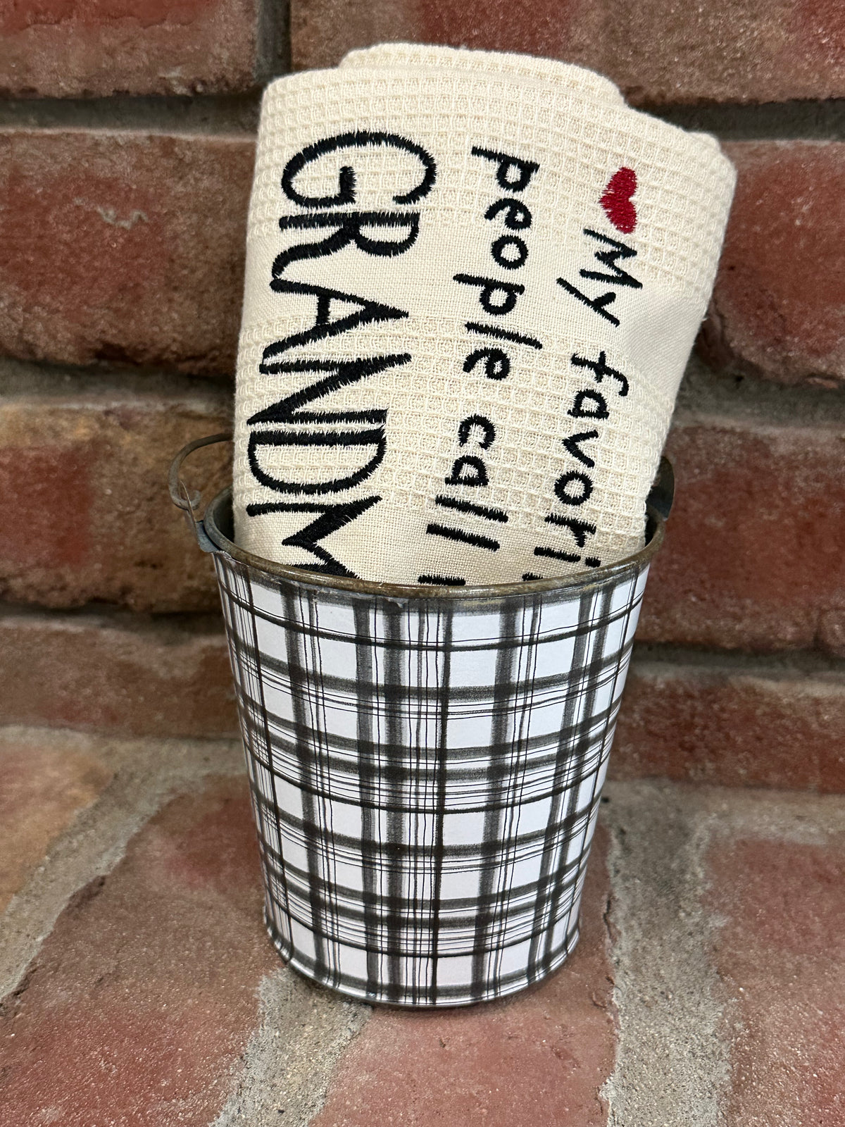 Plaid Buckets - 3 Sizes