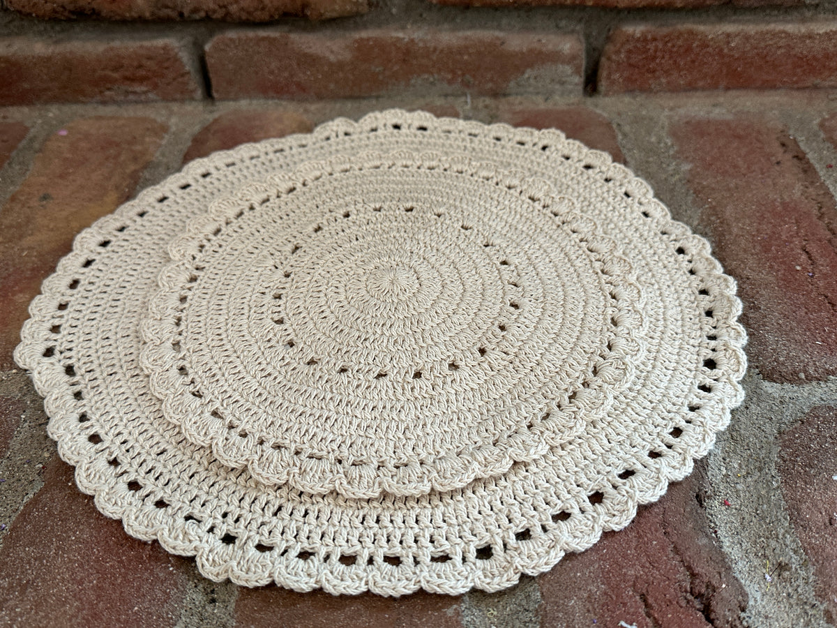 Accent Mats Cream - 2 Sizes