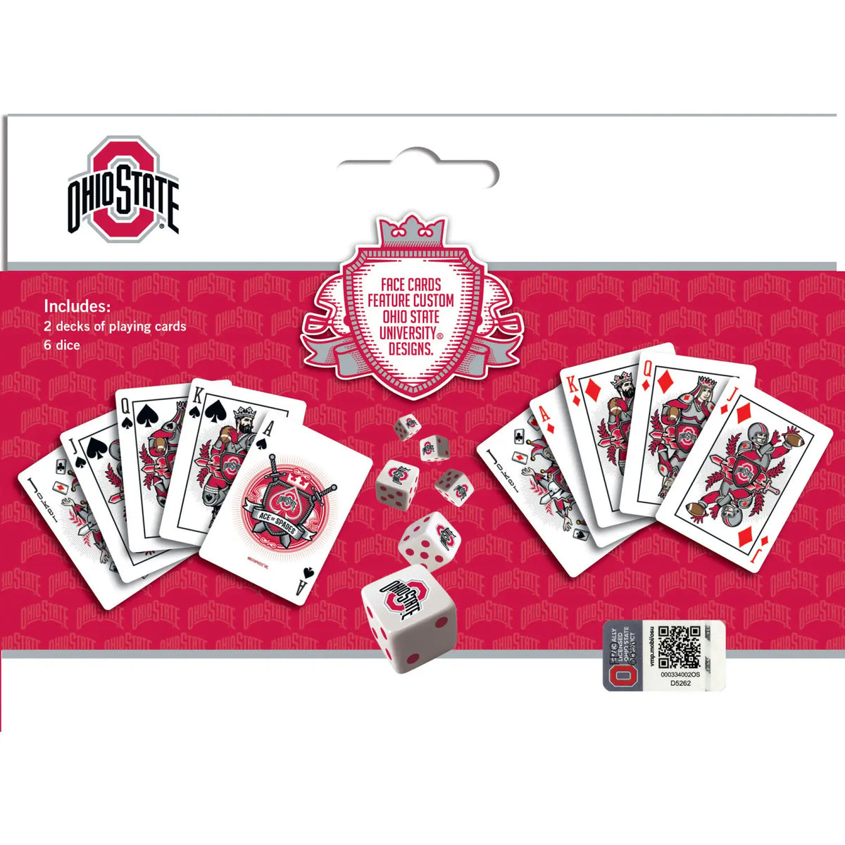 Ohio State Playing Cards &amp; Dice Set