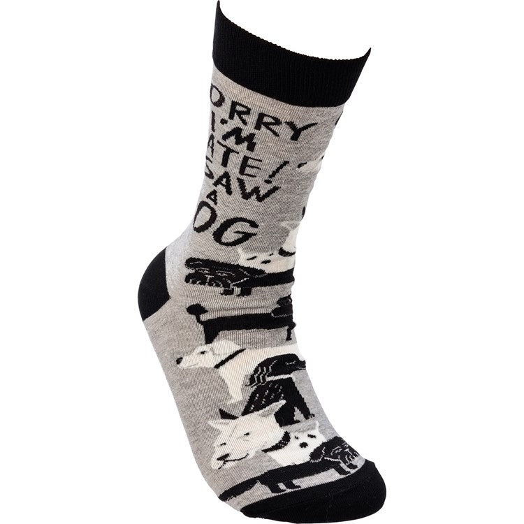 Saw A Dog Socks