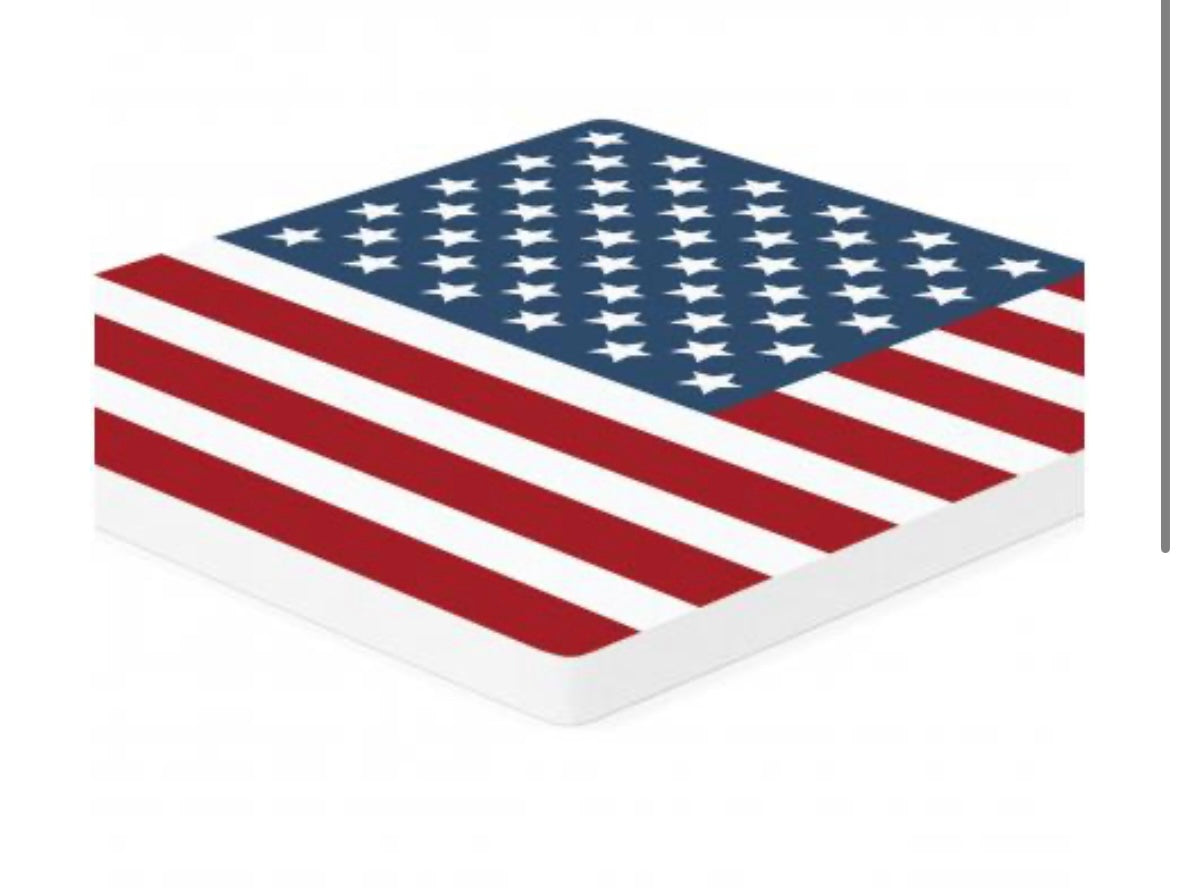 American Flag Coaster
