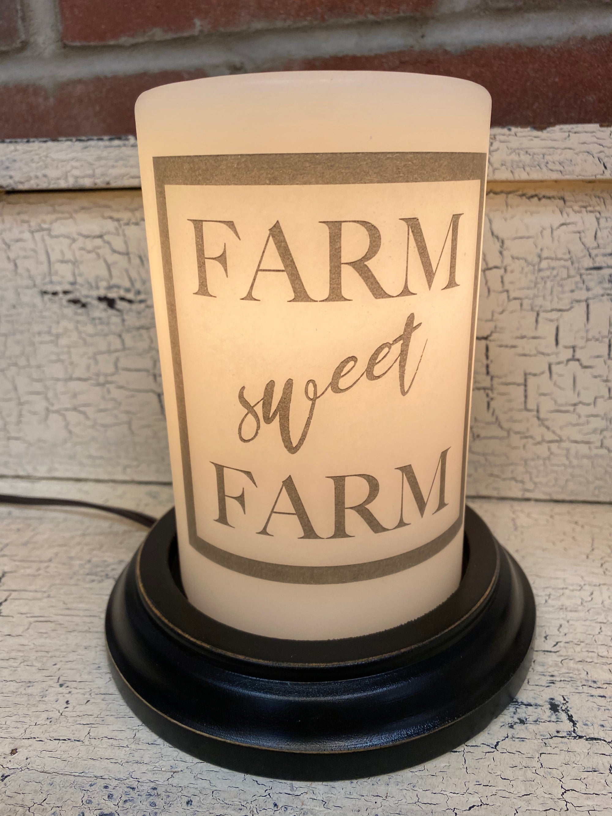 Farm Sweet Farm Candle Sleeve