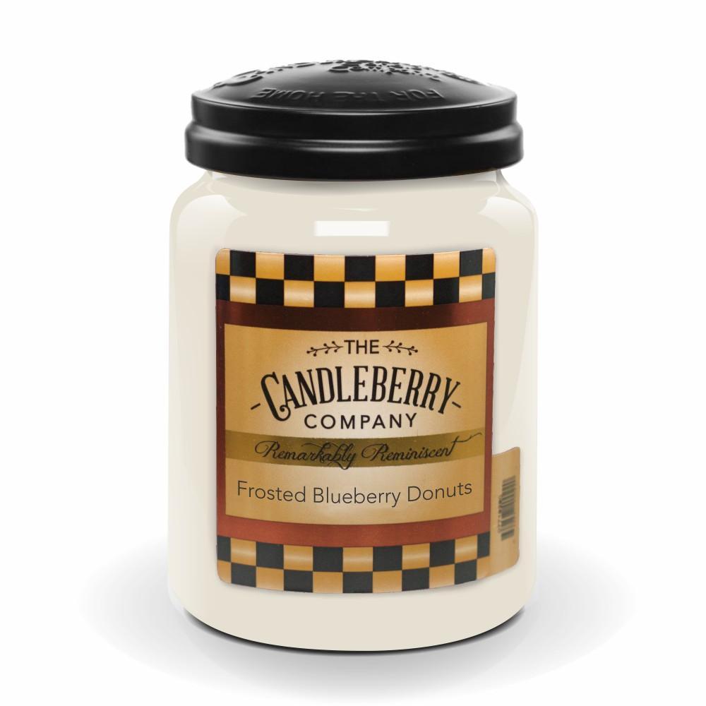 Frosted Blueberry Donuts 26 oz Candleberry Candle