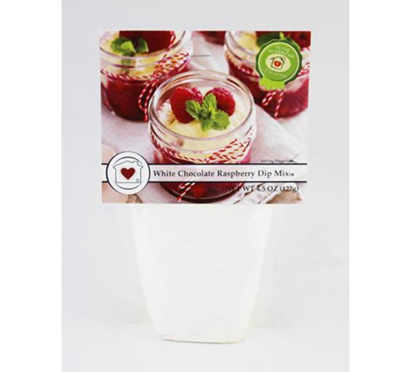 White Chocolate Raspberry Dip Mix