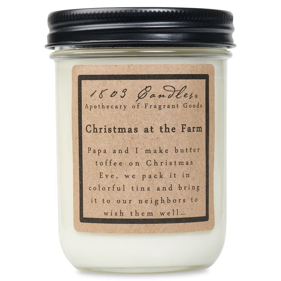 Christmas at the Farm Soy Jar (14 oz)