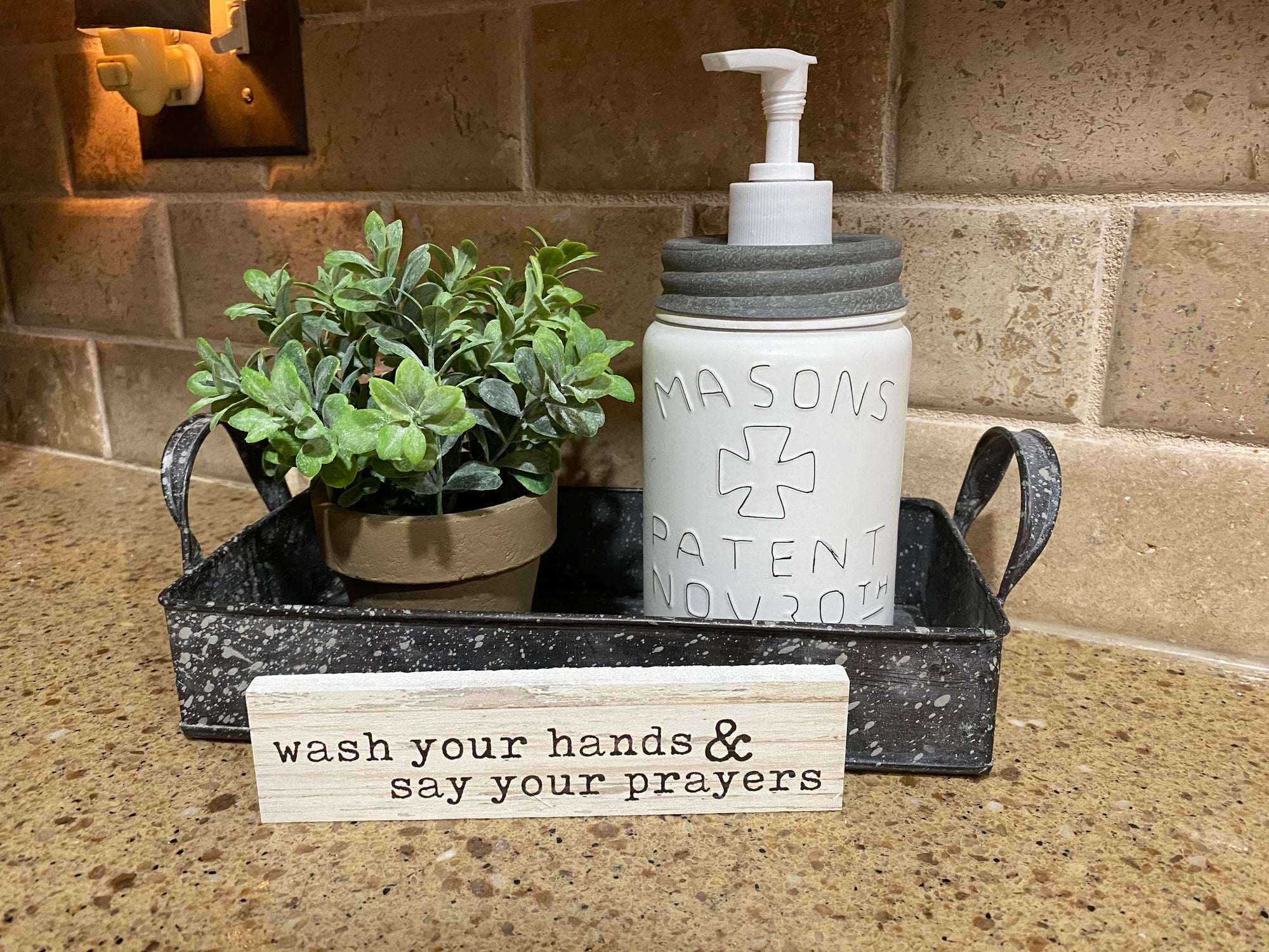 Wash Your Hands Arrangement
