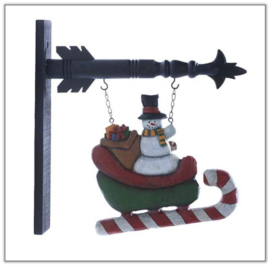 Snowman in Sled Arrow Replacement