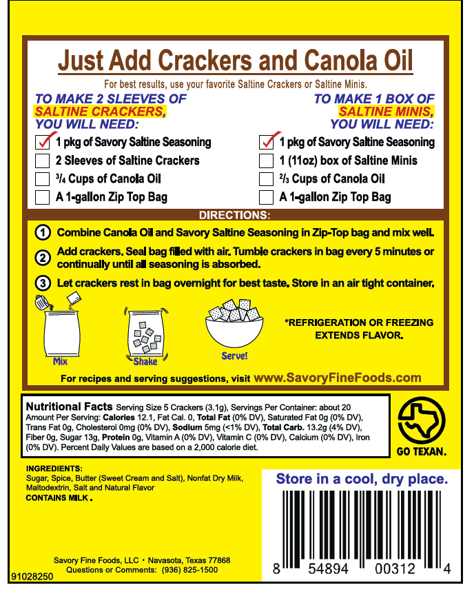 Cinnamon Toast Party Cracker Seasoning