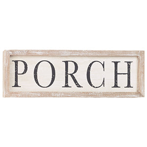 Porch Sign