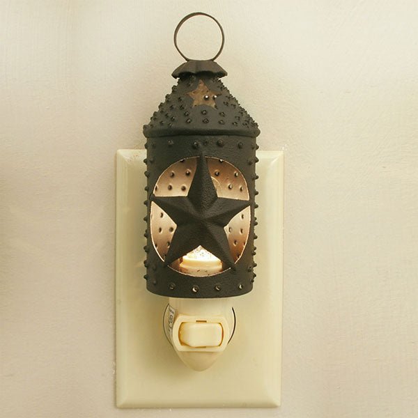 Punched Star Paul Revere Night Light