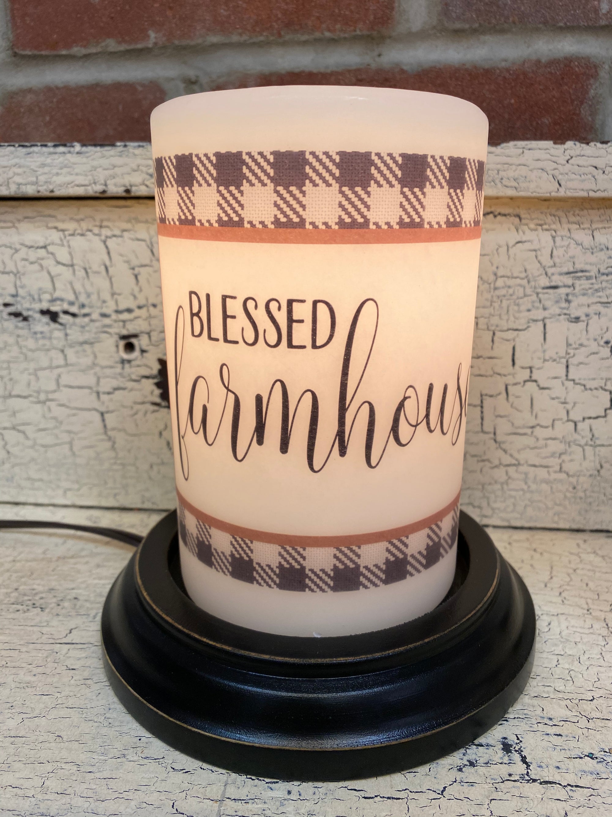 Blessed Farmhouse Candle Sleeve