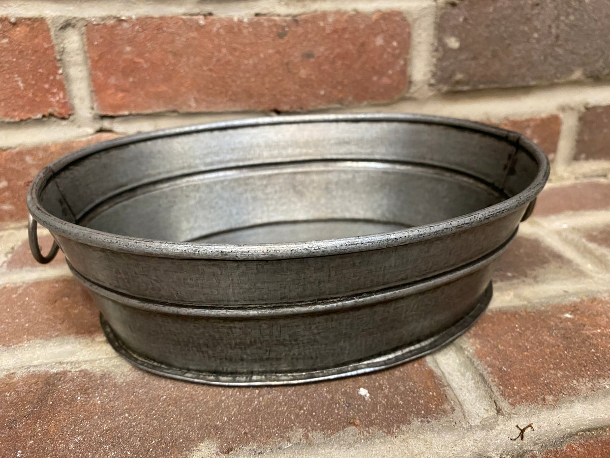 Tin Wash Tub