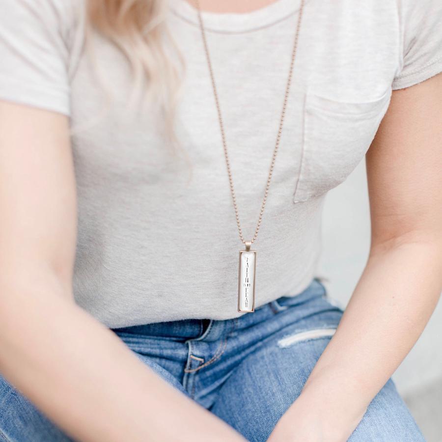 Faith over Fear Necklace