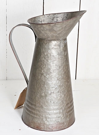 Vintage Galvanized Metal Pitcher