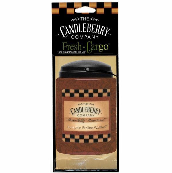 Pumpkin Praline Waffles Candleberry Car Air Freshener