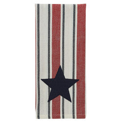 Stars and Stripes Decorative Dishtowel