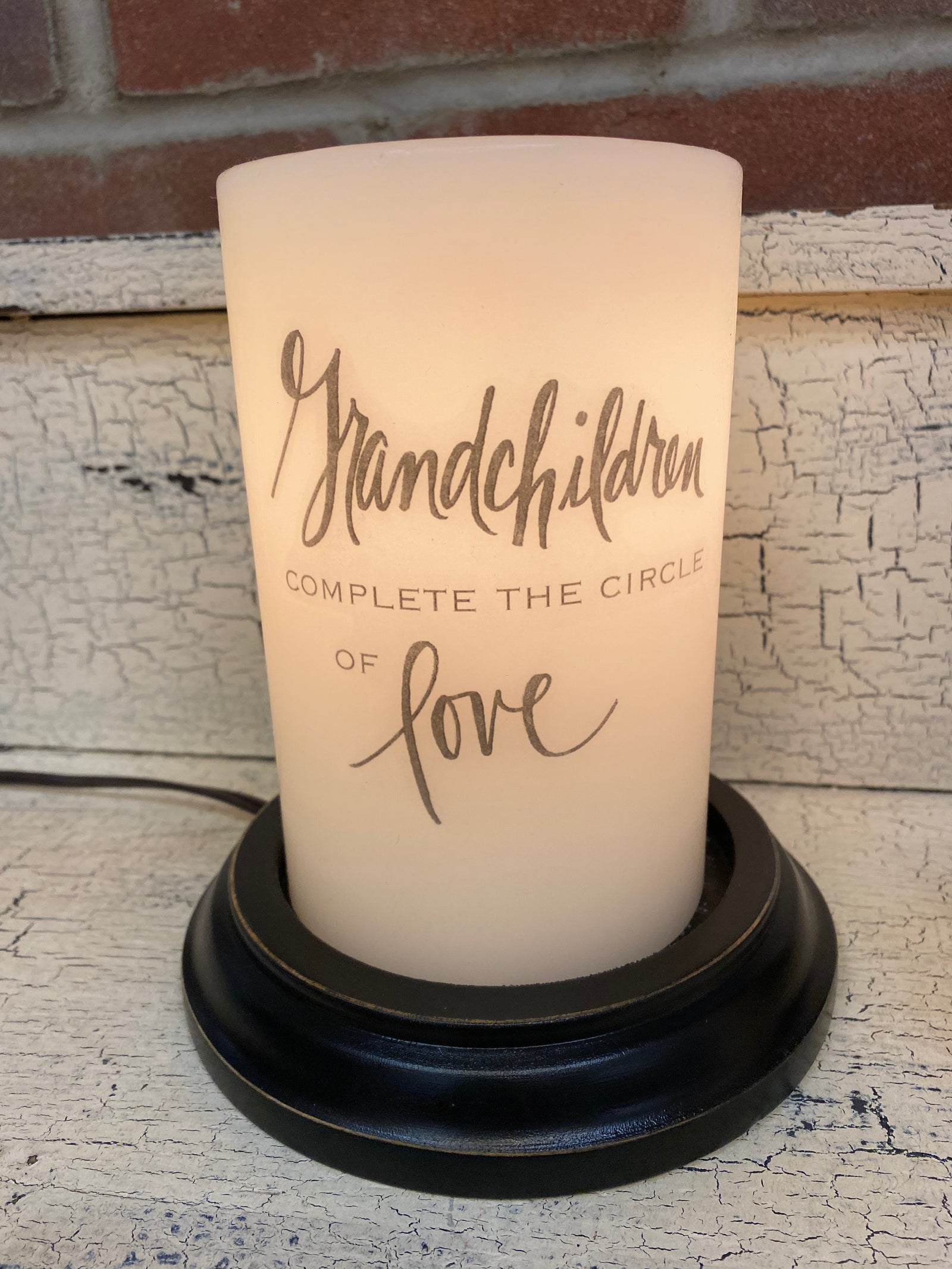 Grandchildren Candle Sleeve