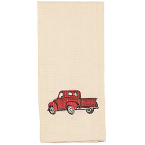 Red Truck Towel