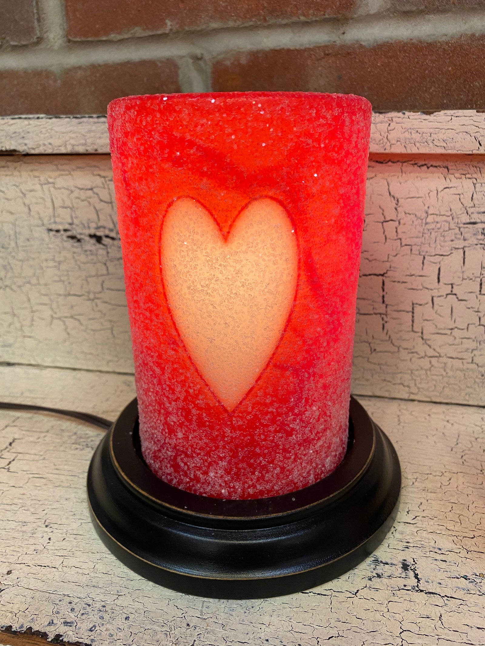 Valentine Heart Candle Sleeve