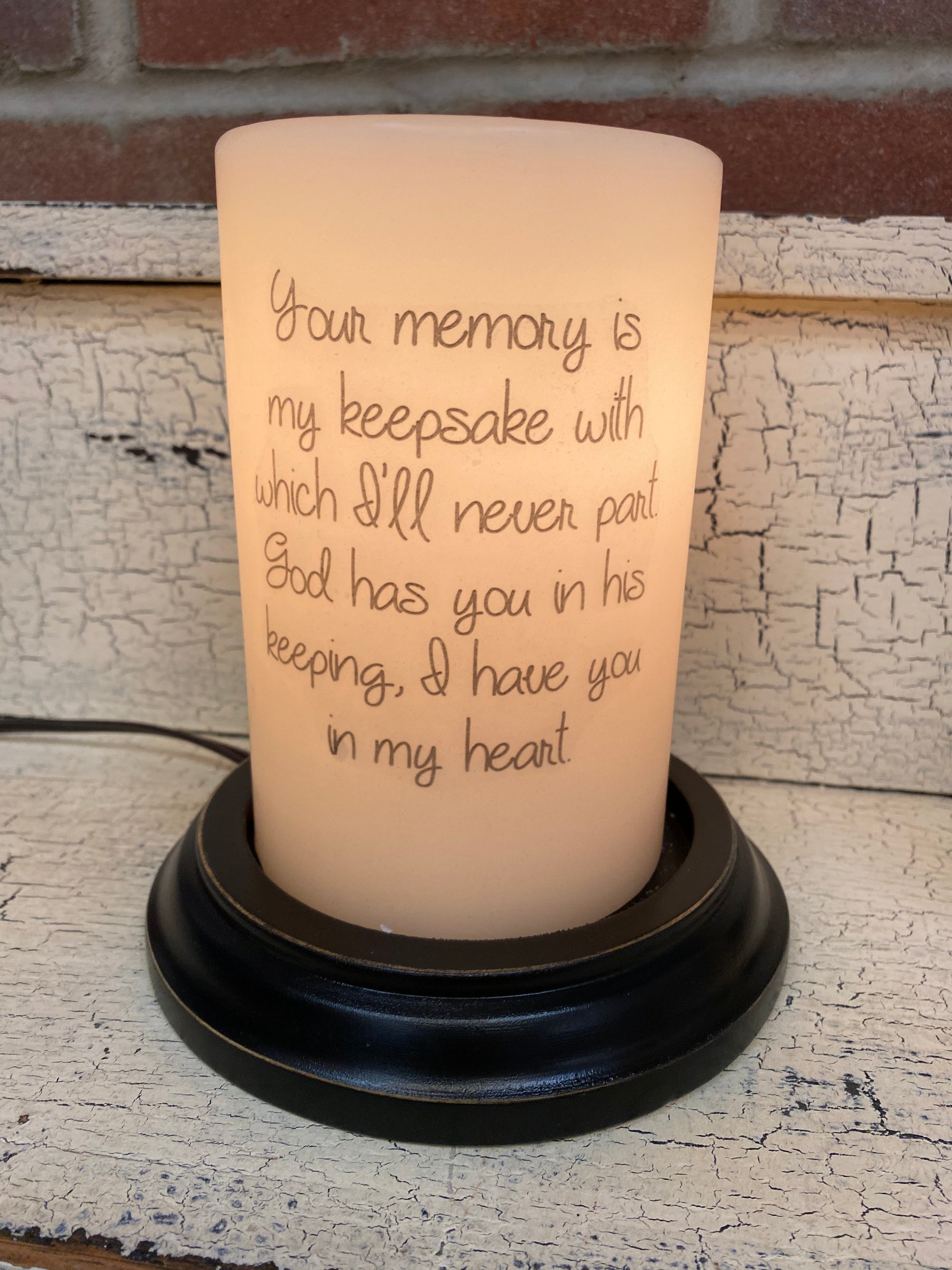 Memory Candle Sleeve
