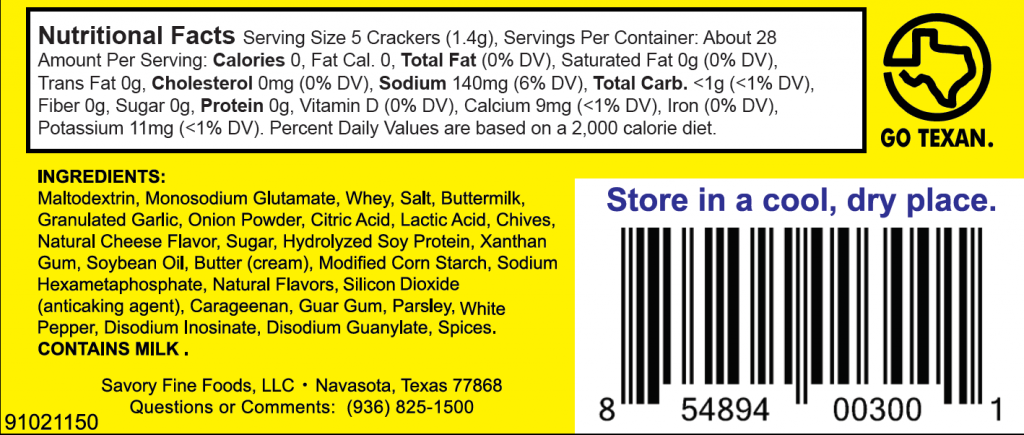 Original Party Cracker Seasoning