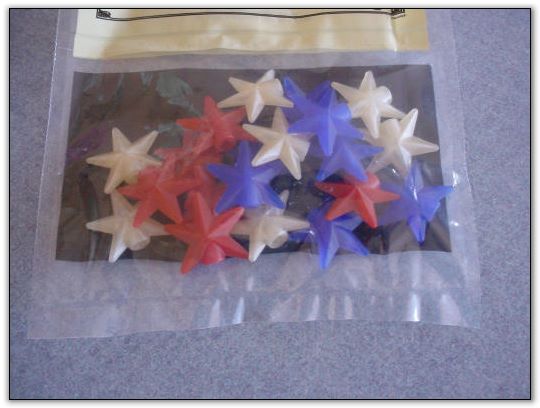 Red/White/Blue Star Pop Ons