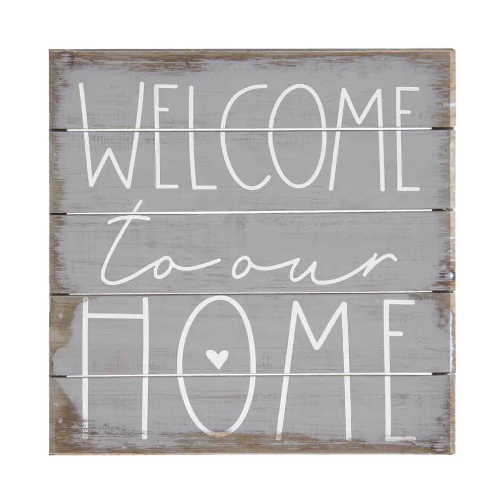 Welcome to our Home Pallet Sign